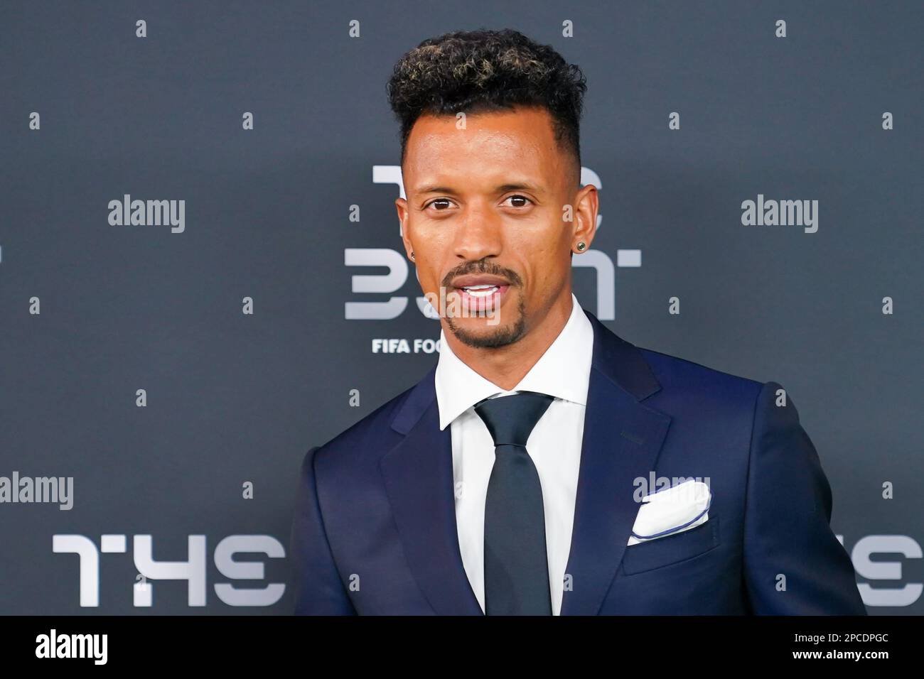 Paris, France. 27th Feb, 2023. Luis Nani - football player of Portugal - during the The Best FIFA Football Awards 2022 at Salle Pleyel in Paris, France. (Foto: Daniela Porcelli/Sports Press Photo/C - ONE HOUR DEADLINE - ONLY ACTIVATE FTP IF IMAGES LESS THAN ONE HOUR OLD - Alamy) Credit: SPP Sport Press Photo. /Alamy Live News Stock Photo