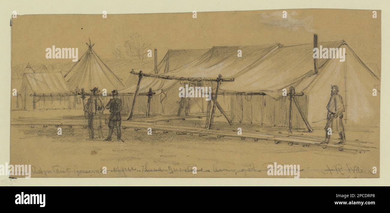 Adjutant Generals office head quarters, Army of the Potomac.