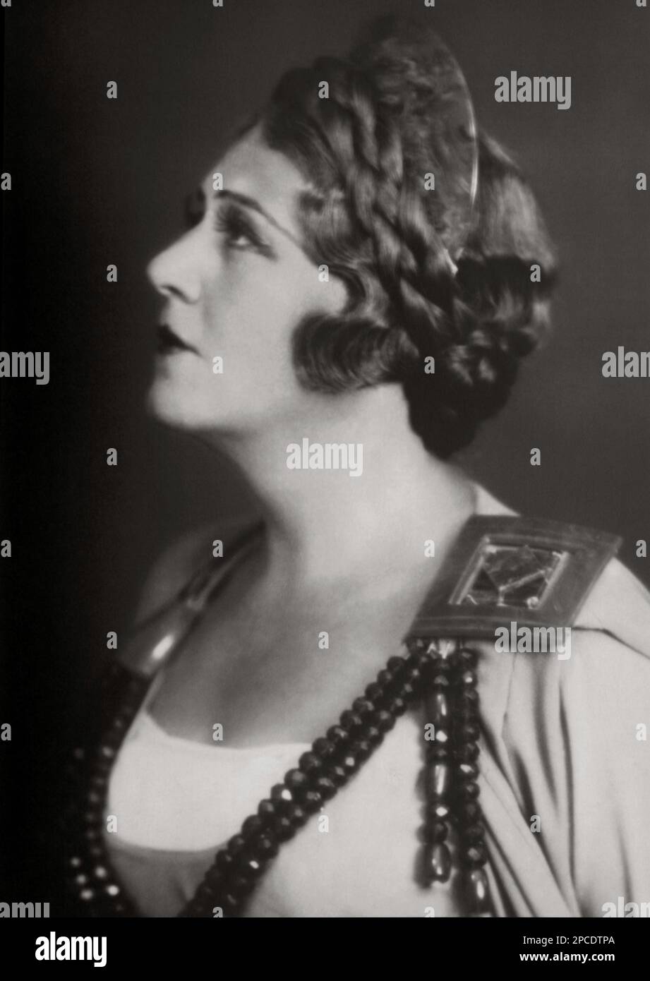 The celebrated Franco-German Opera singer contralto SIGRID ONEGIN 