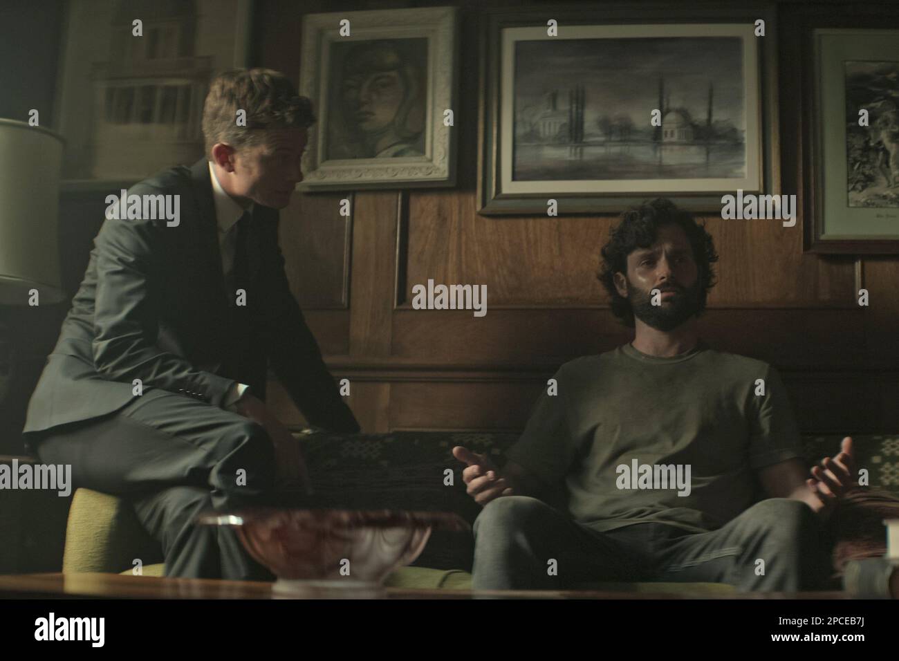 YOU, from left Ed Speleers, Penn Badgley, (Season 4 aka Season 4 Part