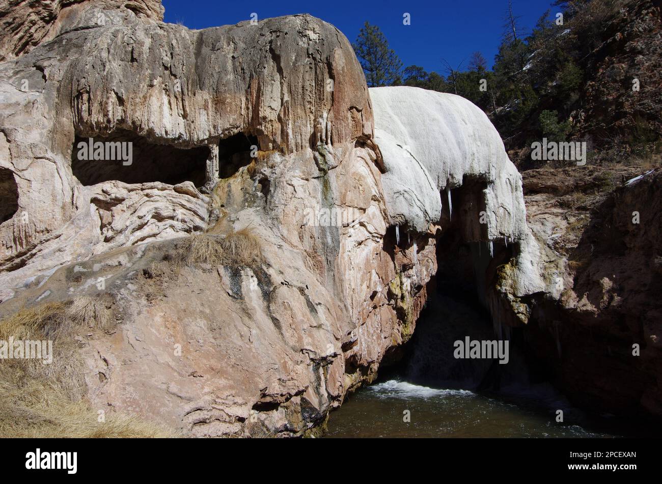 Soda Damn Jemez Springs New Mexico Stock Photo Alamy