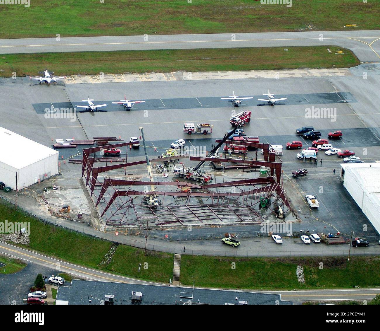 an-aerial-view-of-a-construction-area-at-yeager-airport-on-is-shown