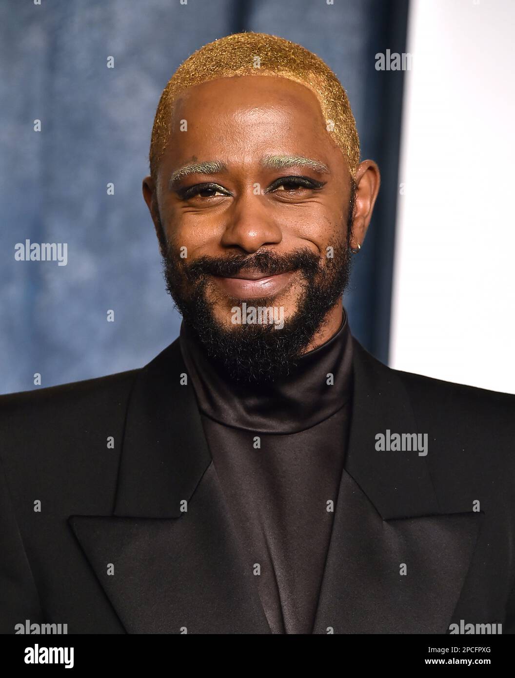 Lakeith Stanfield arriving at the Vanity Fair Oscar Party held at the
