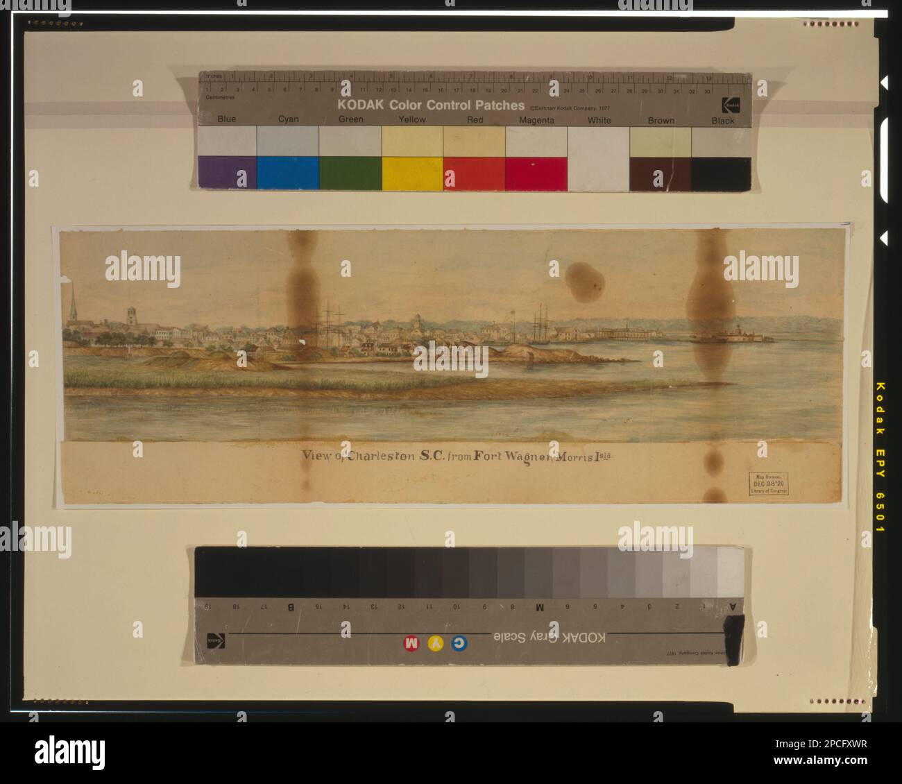 View of Charleston South Carolina - View Of Charleston South Carolina From Fort Wagner Morris Isla Title Inscribed Below Image Transfer Map Division Ships 1860 1870 Flags Confederate 1860 1870 Harbors 1860 1870 Dwellings 1860 1870 United States History Civil War 1861 1865 Transportation United States History Civil War 1861 1865 Military Facilities United States South Carolina Charleston United States South Carolina Charleston Harbor 2PCFXWR 