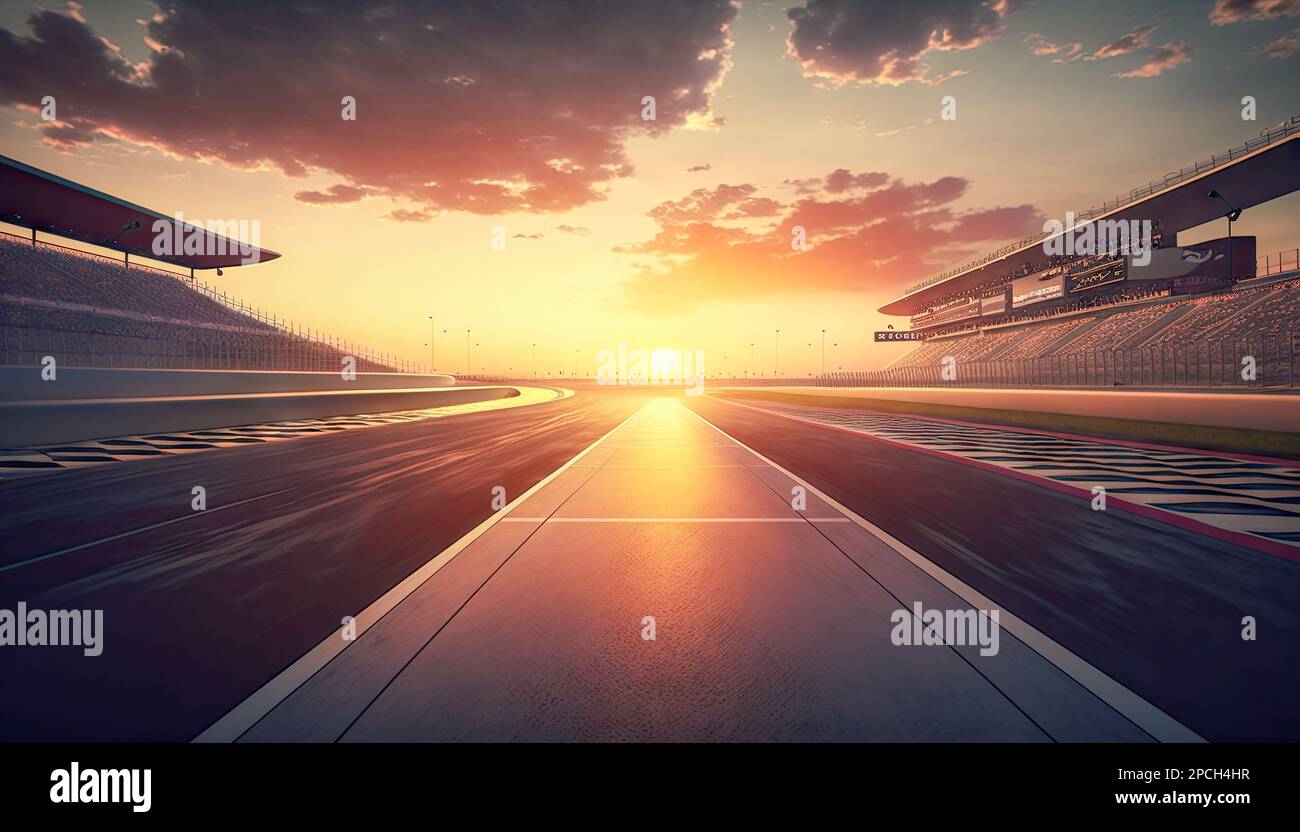 Empty race track ( car ) hi-res stock photography and images - Alamy