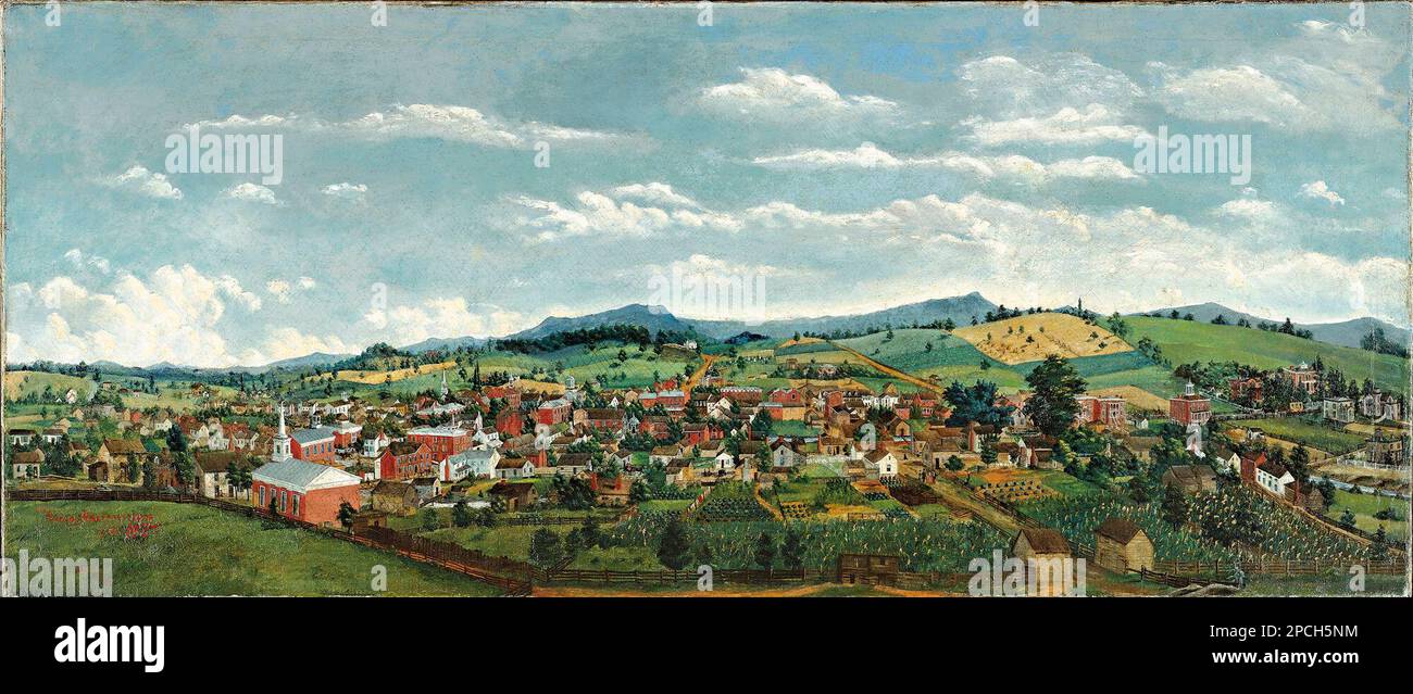 This painting by longtime Harrisonburg, Va., resident Emma Lyon Bryan