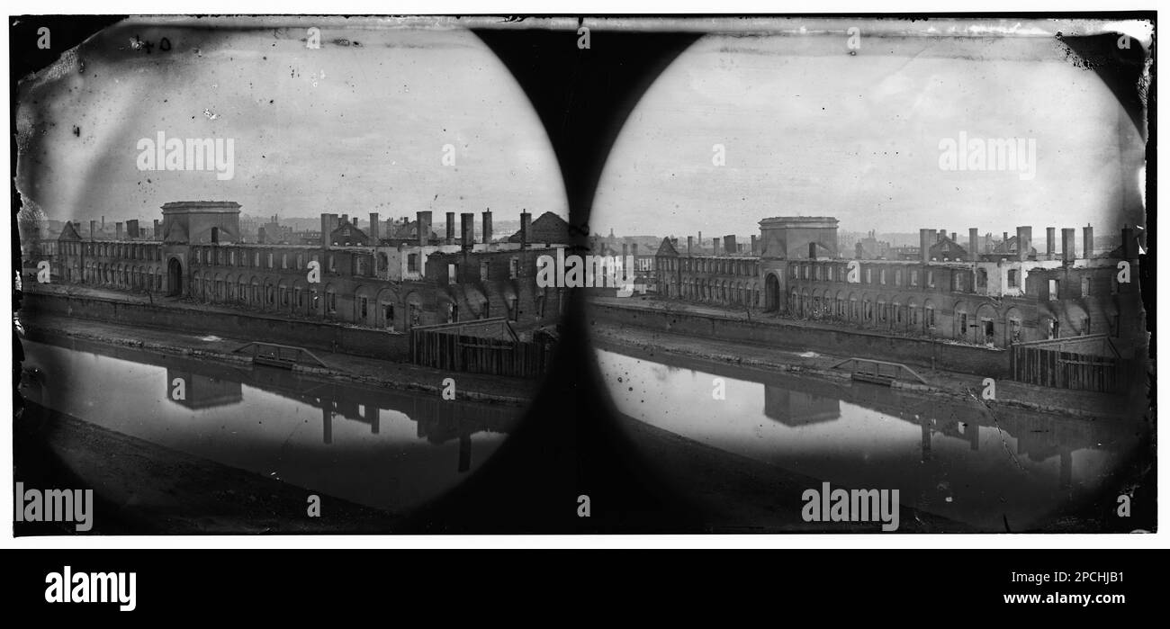 Bataille de Richmond dans la guerre civile Vue aérienne 1862 Photo
