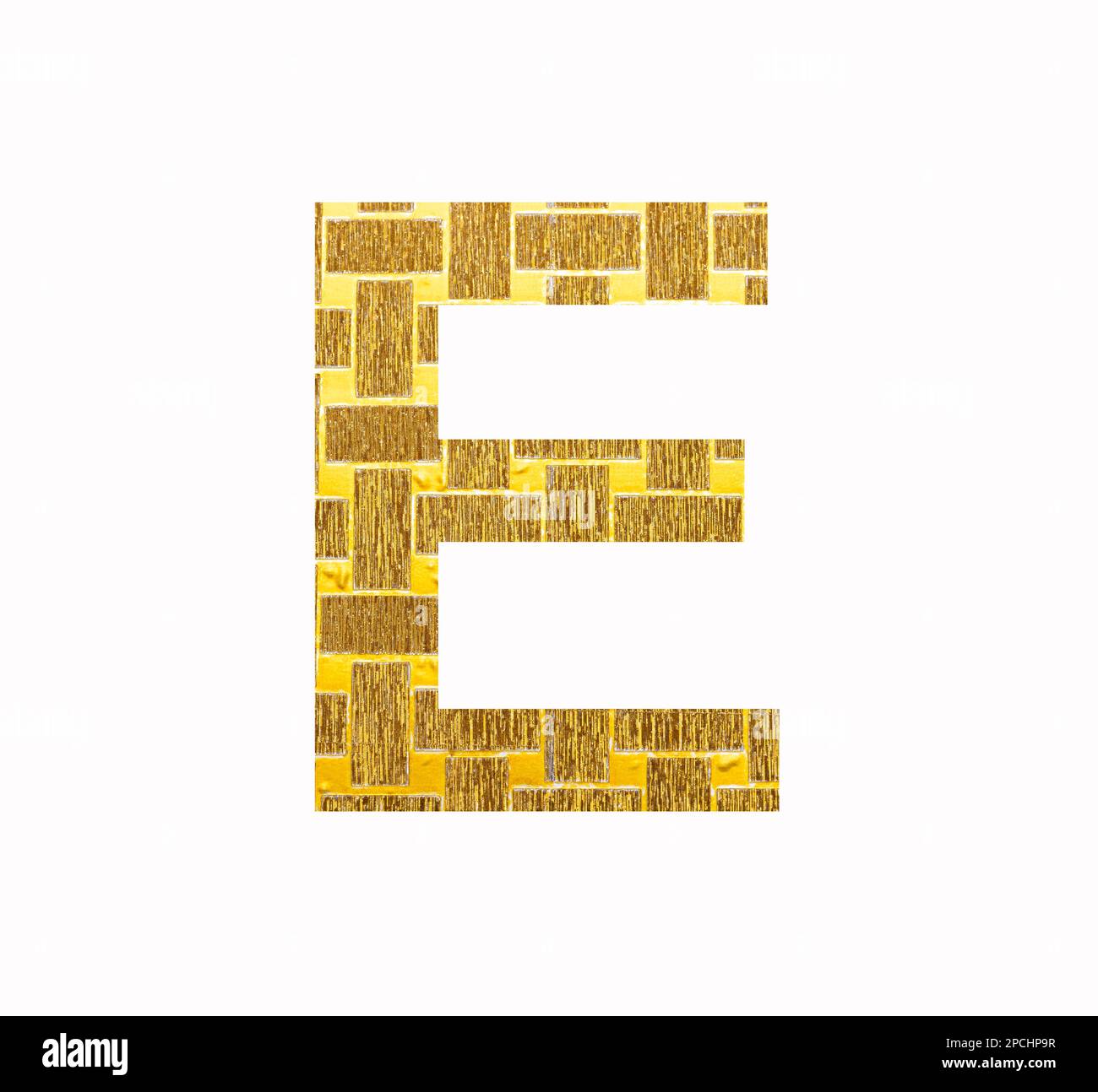 alphabet-letter-e-uppercase-gold-glitter-foil-textured-stock-photo