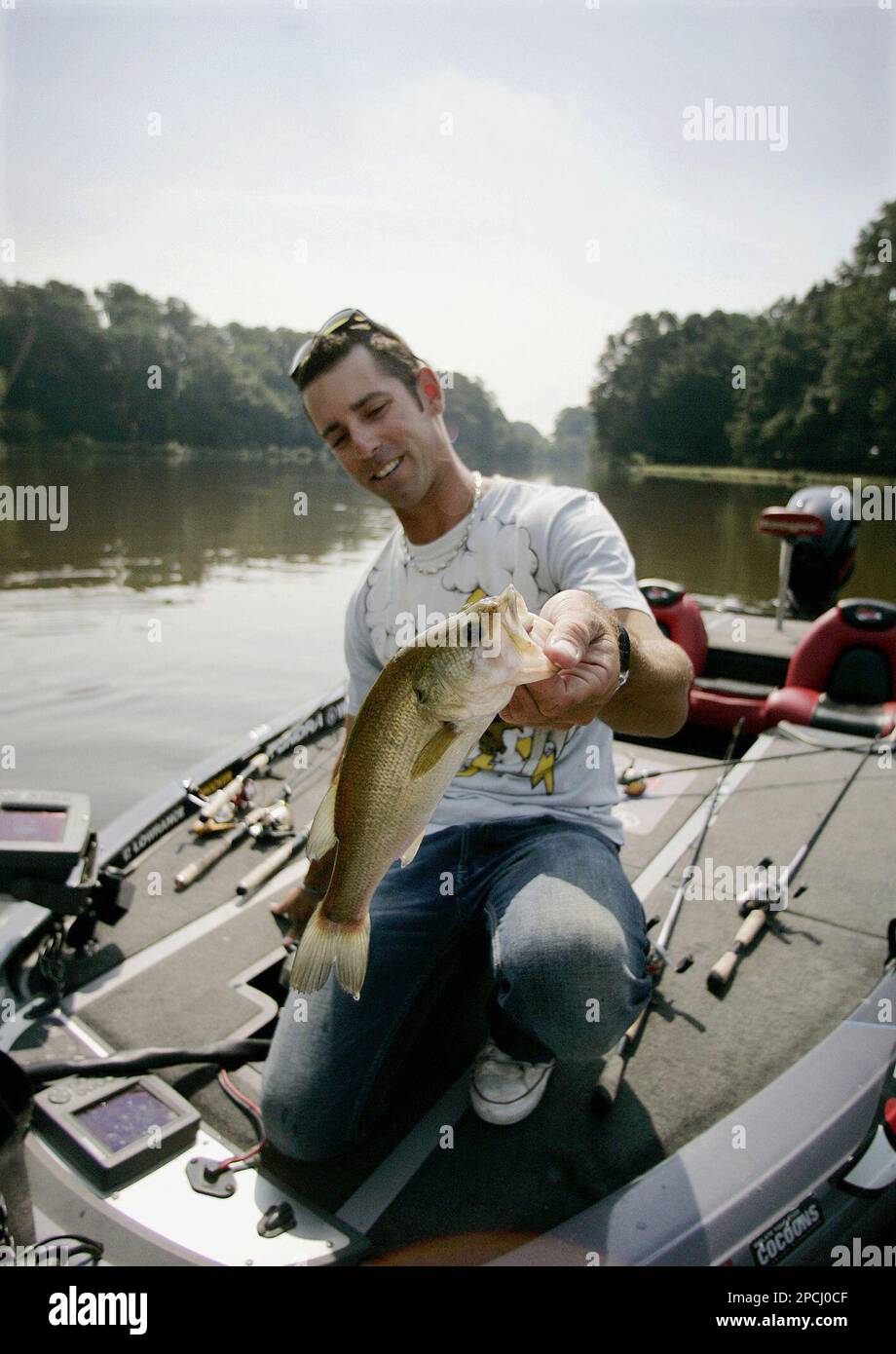 Mike Iaconelli is known to taunt fish, whoop and even break-dance