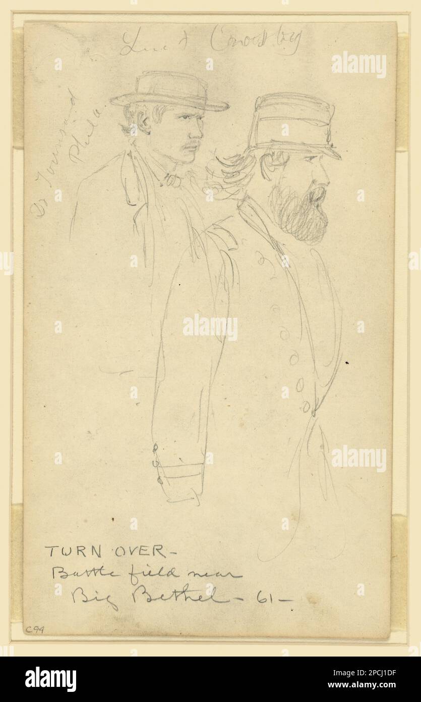 Dr. Townsend, Phila. and Lieut Crosby. collection of Civil War