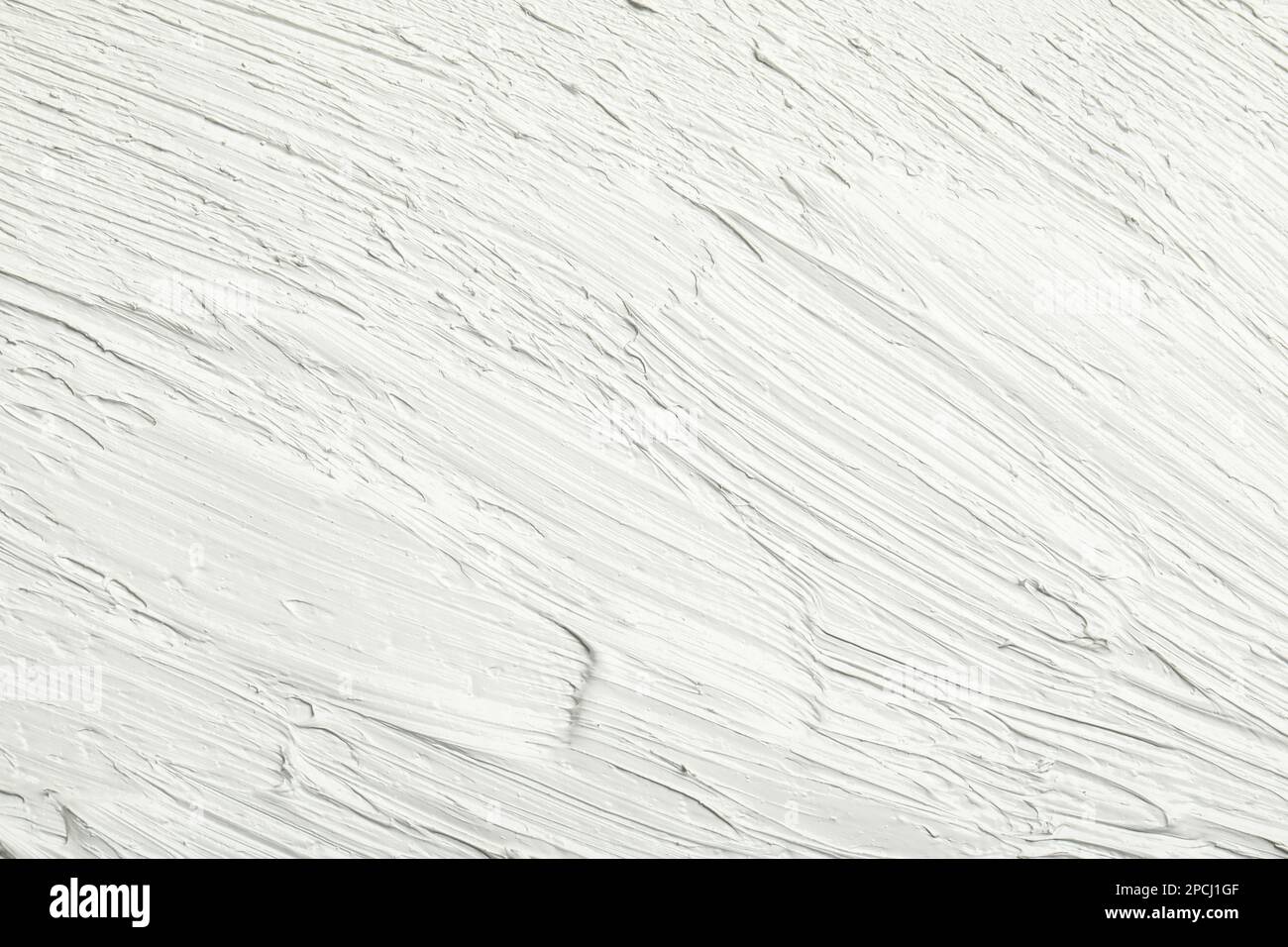 Texture of white oil paint as background, closeup Stock Photo Alamy
