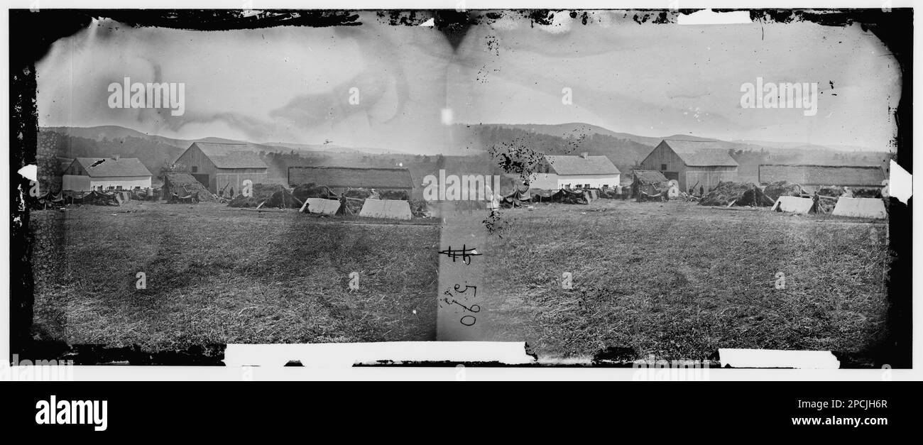 Keedysville, Maryland (vicinity). Smith's barn, used as a hospital after the battle of Antietam
