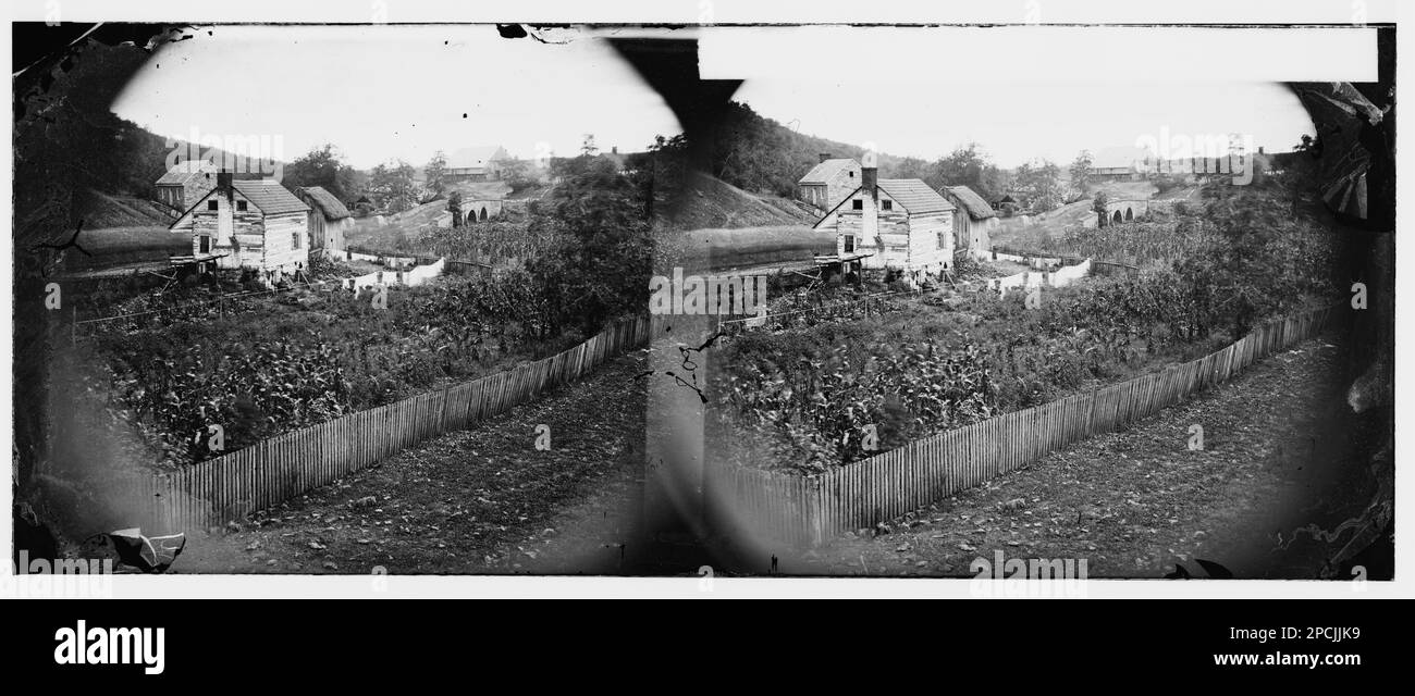 Antietam, Maryland. Bridge across the Antietam. Northeast view. Civil