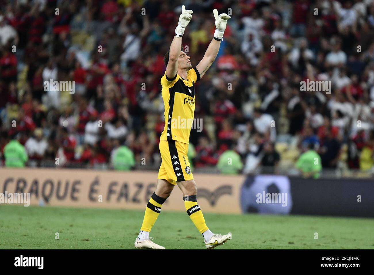 Rio De Janeiro, Brazil. 10th Mar, 2023. RJ - Rio de Janeiro - 03/09/2023 -  CARIOCA 2023, VASCO X BANGU - Vasco player Leo Jardim during a match  against Bangu at Sao