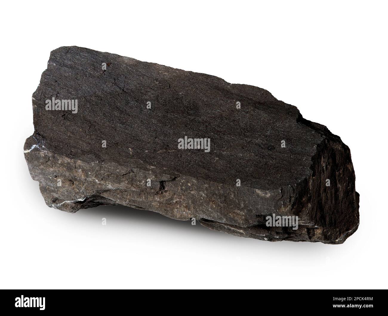 tower of lignite briquettes with two single bricks in front, white  background, isolated, copy space Stock Photo - Alamy