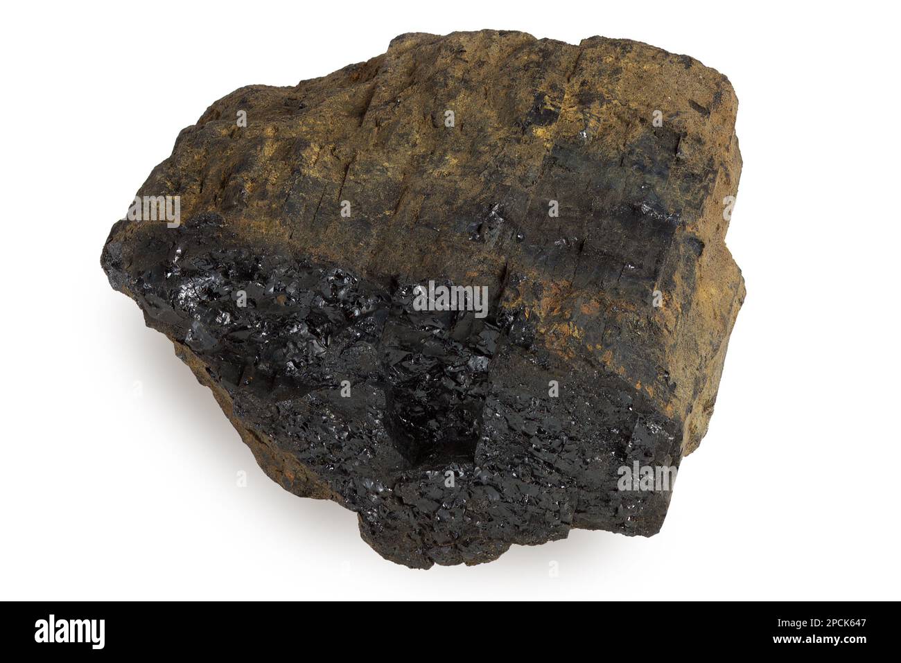 Sub-Bituminous Coal Stock Photo