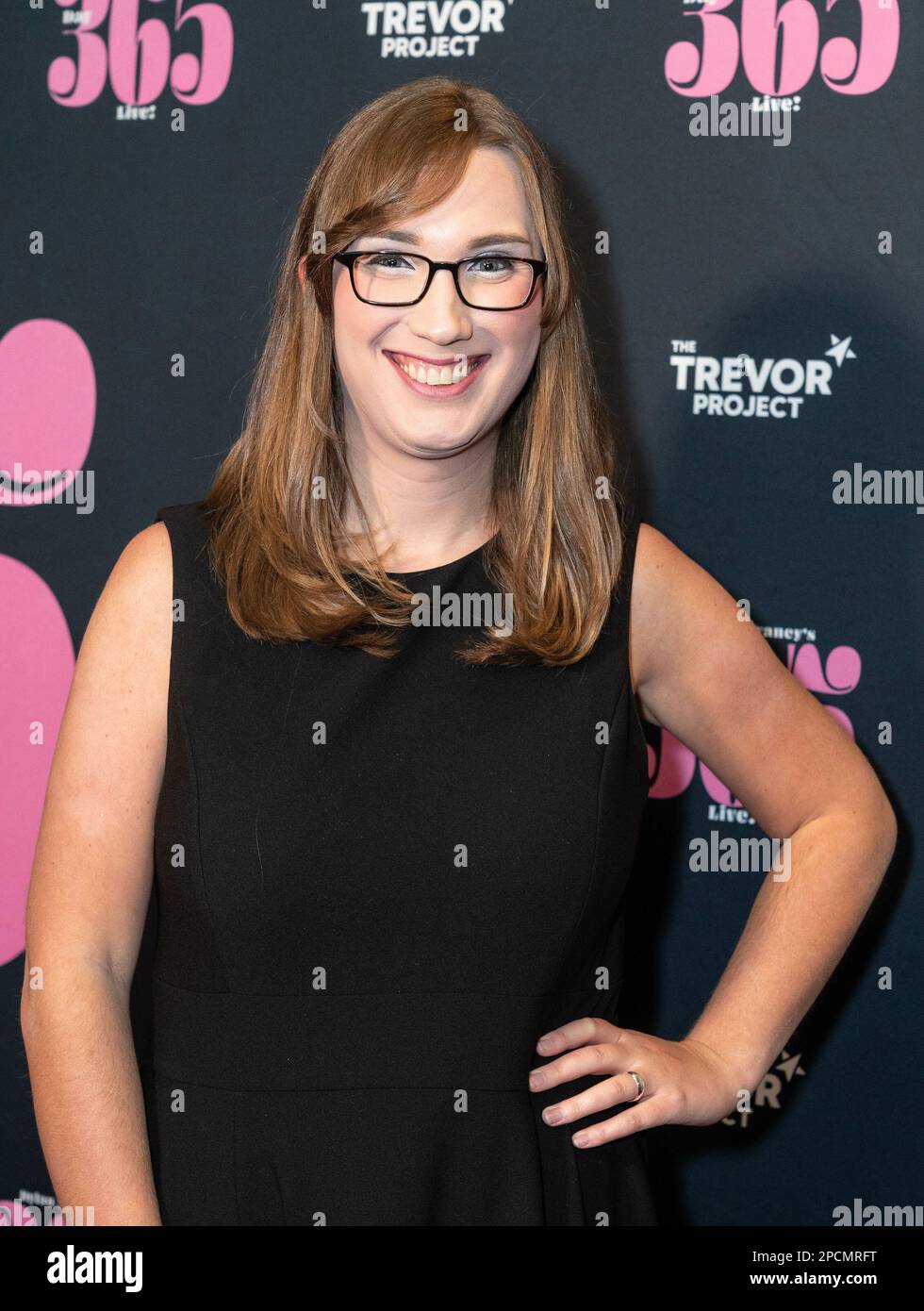New York, USA. 13th Mar, 2023. Delaware State Senator Sarah McBride attends Day 365 Live! with