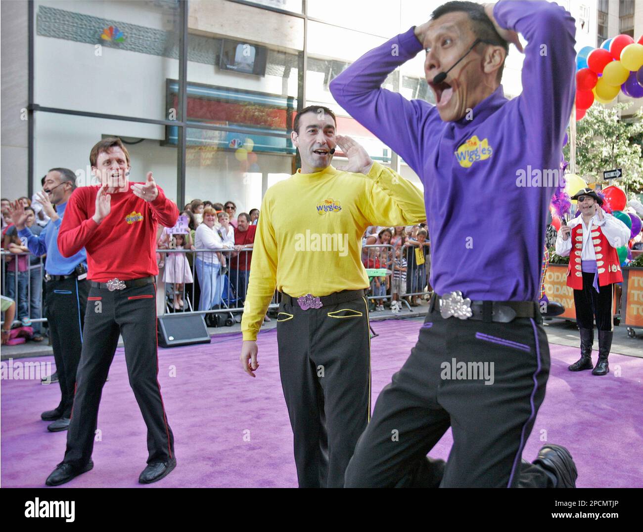 Anthony Field, Murray Cook, Greg Page and Jeff Fatt, left to Anthony Field, Murray Cook, Greg Page and Jeff Fatt, left to