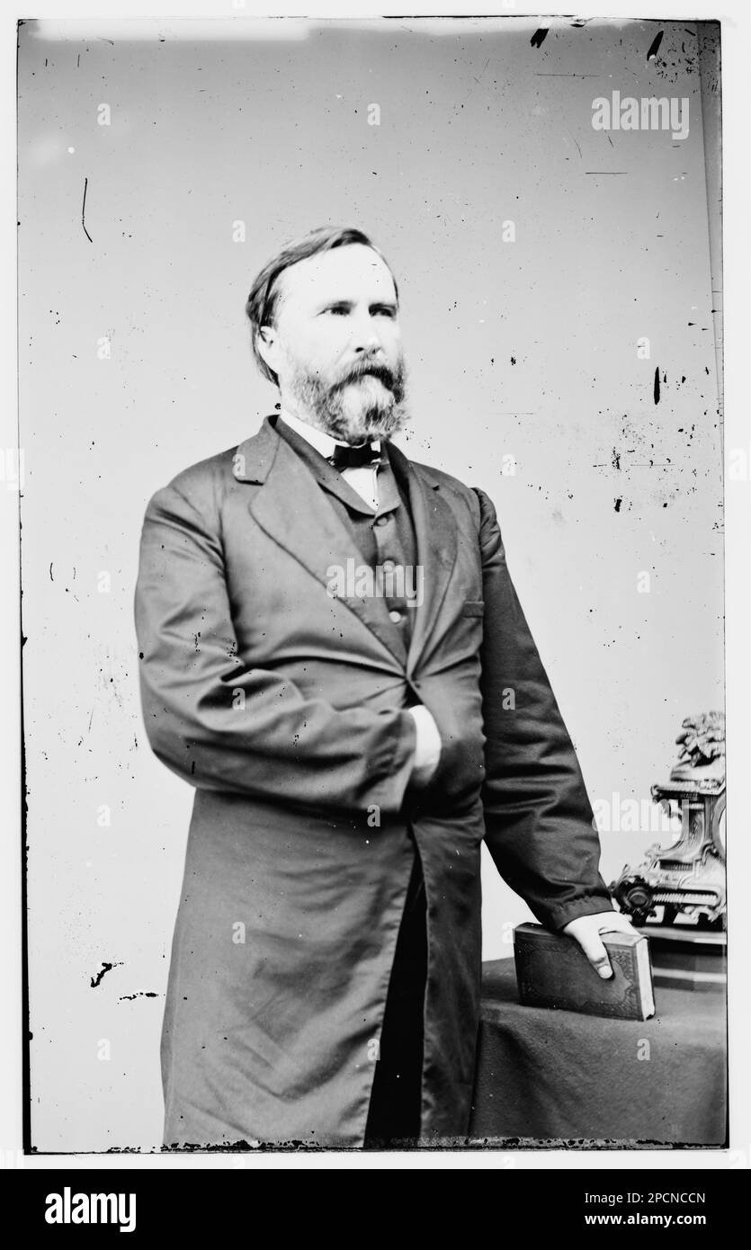 General James Longstreet CSA. Civil war photographs, 1861-1865 . United States, History, Civil War, 1861-1865. Stock Photo