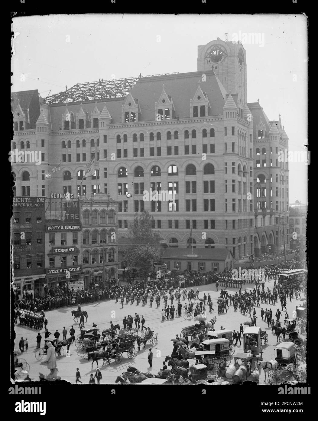 Labor Day parade on Pennsylvania Avenue, Washington, D.C.. Forms part of BradyHandy Photograph