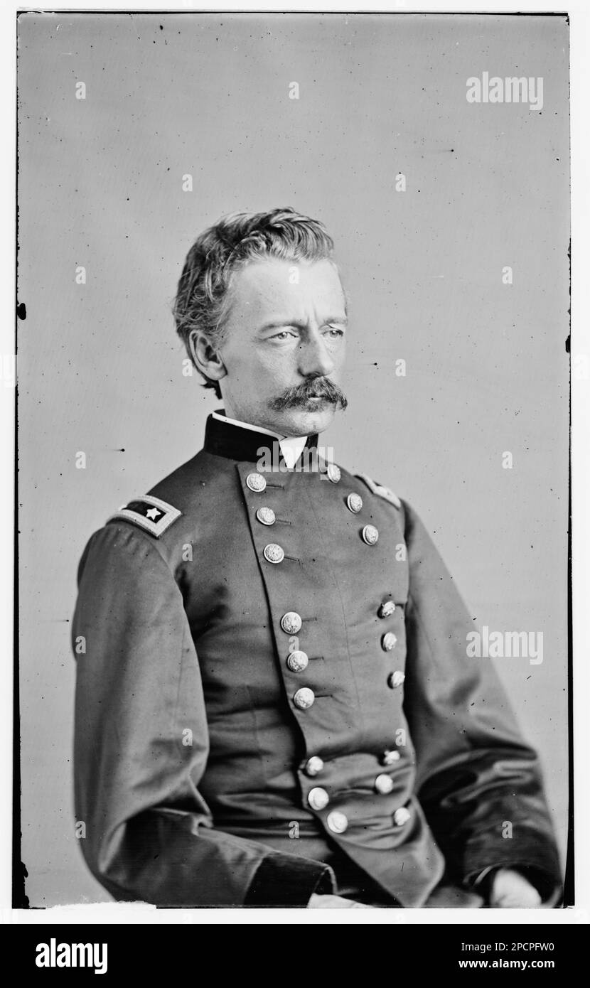 Maj. General Henry W. Slocum, Colonel of 27th New York Vols.. Civil war ...