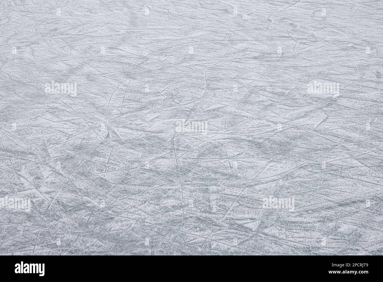 Frozen ice skating surface as background. Winter season Stock Photo Alamy