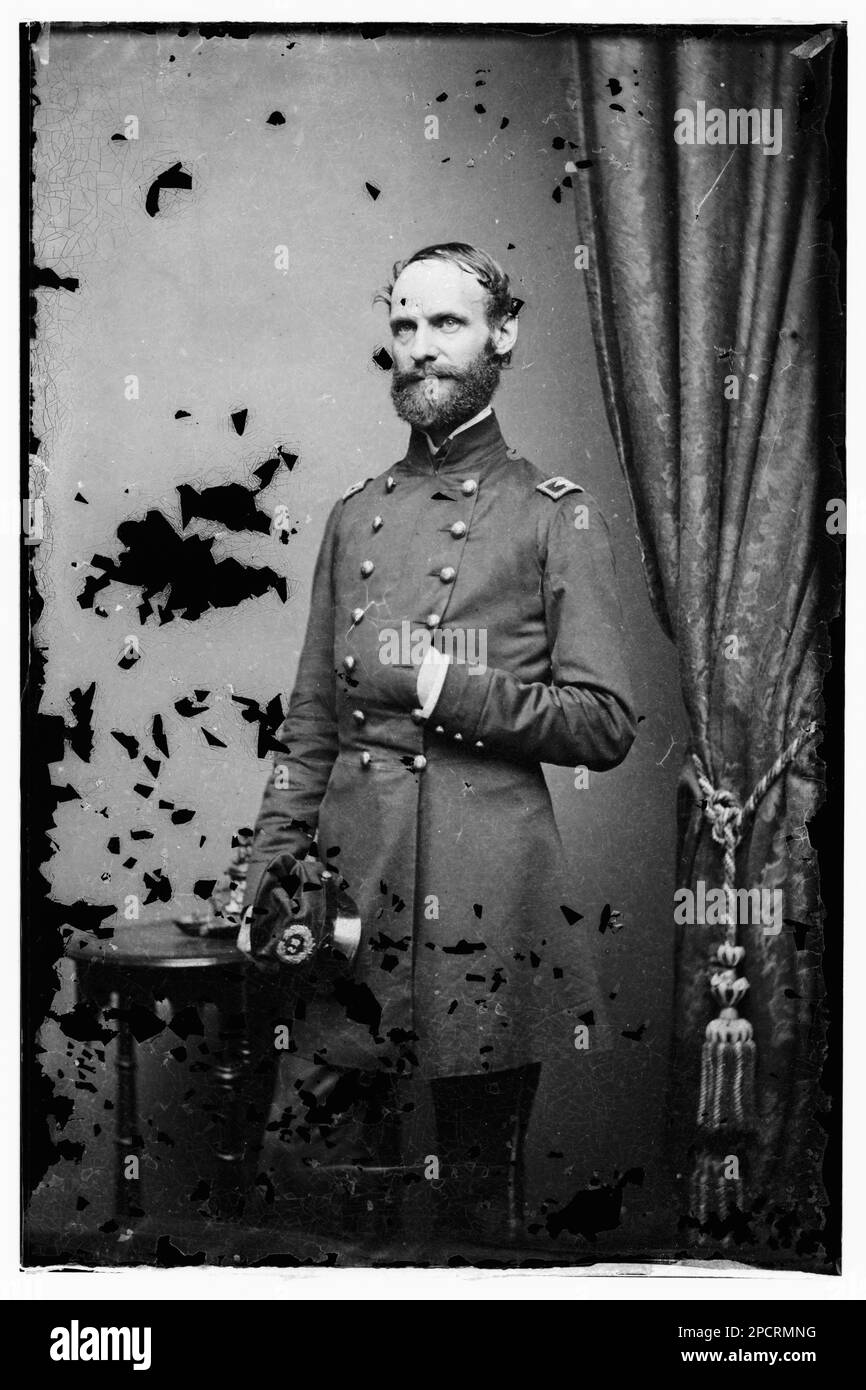 E.D. Townsend, Adjutant Generals Dept.. Civil war photographs, 1861-1865 . United States, History, Civil War, 1861-1865. Stock Photo