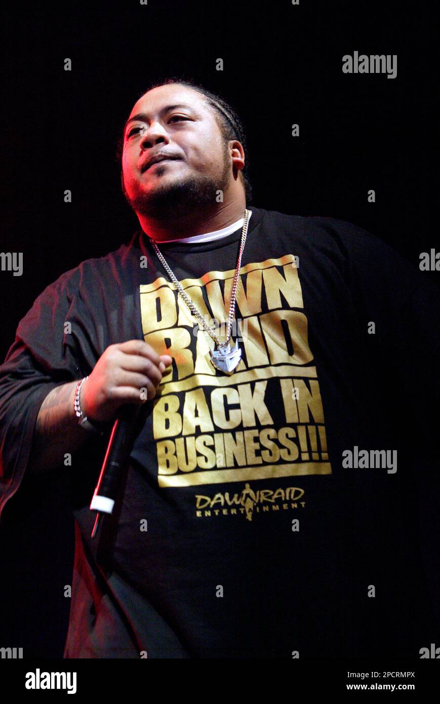 New Zealand rap outfit Savage, supporting Xzibit performing live at the ...