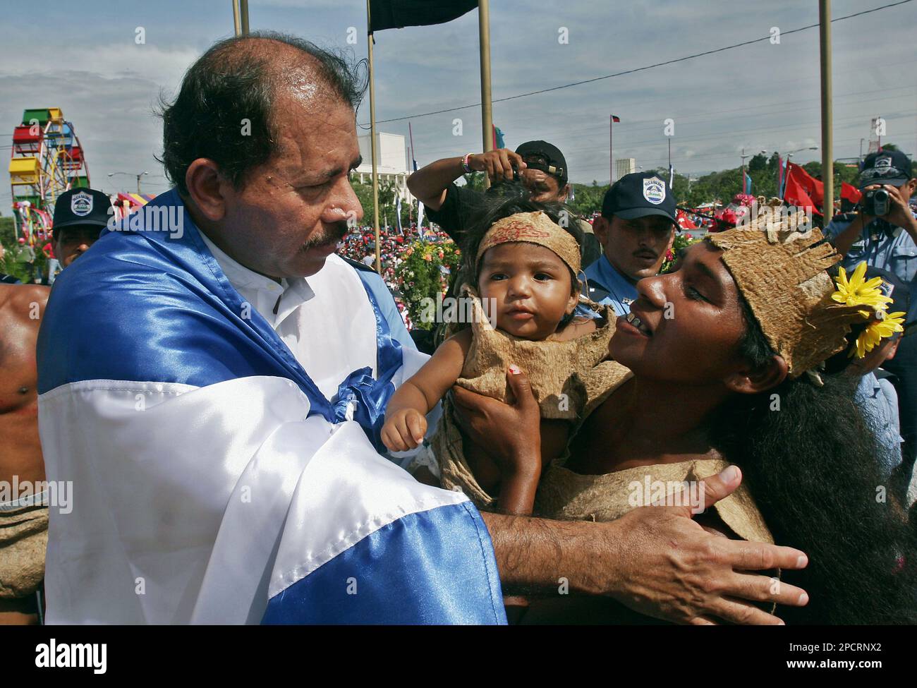 Daniel Ortega, former Nicaraguan president, leader and presidential