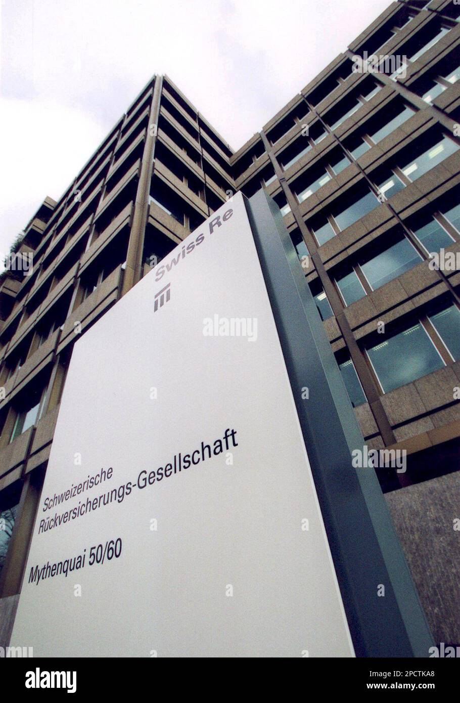 FILES The headquarters of Swiss Reinsurance Company Swiss Re at the