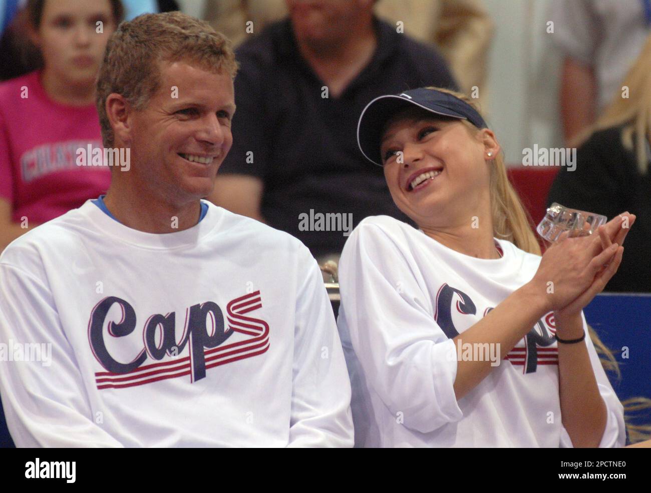 Anna Kournikova Plays Tennis in St. Louis, 7/18/08, St. Louis