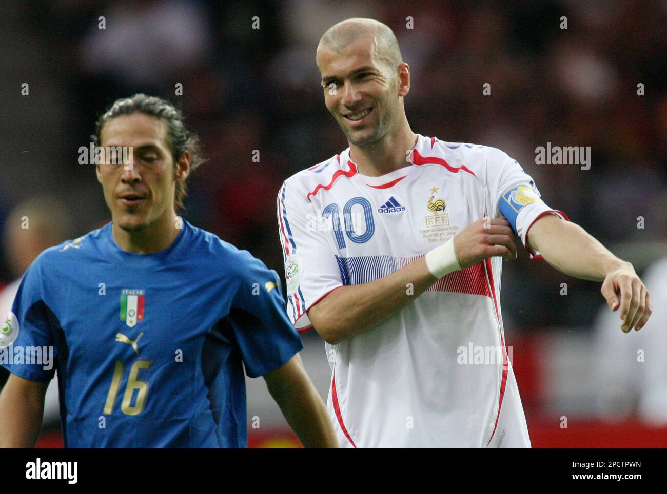 Brassard Capitaine France Coupe Du Monde 2006 - Zidane, FIFA, Neuf