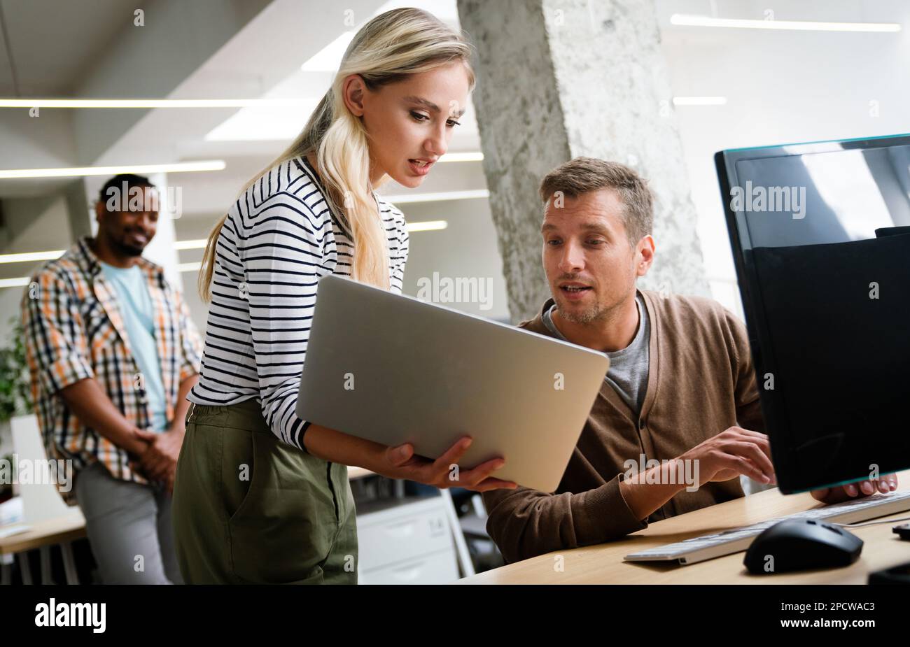 Programmers coding on computer hi-res stock photography and images - Alamy