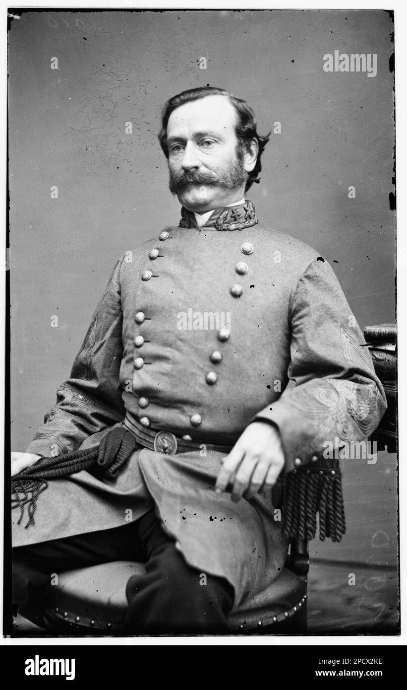 Maj. General Mansfield Lovell. Civil war photographs, 1861-1865 , Title from Civil War caption books. United States, History, Civil War, 1861-1865. Stock Photo