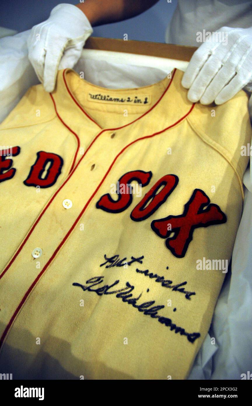 Ted Williams Boston Red Sox Framed Jersey