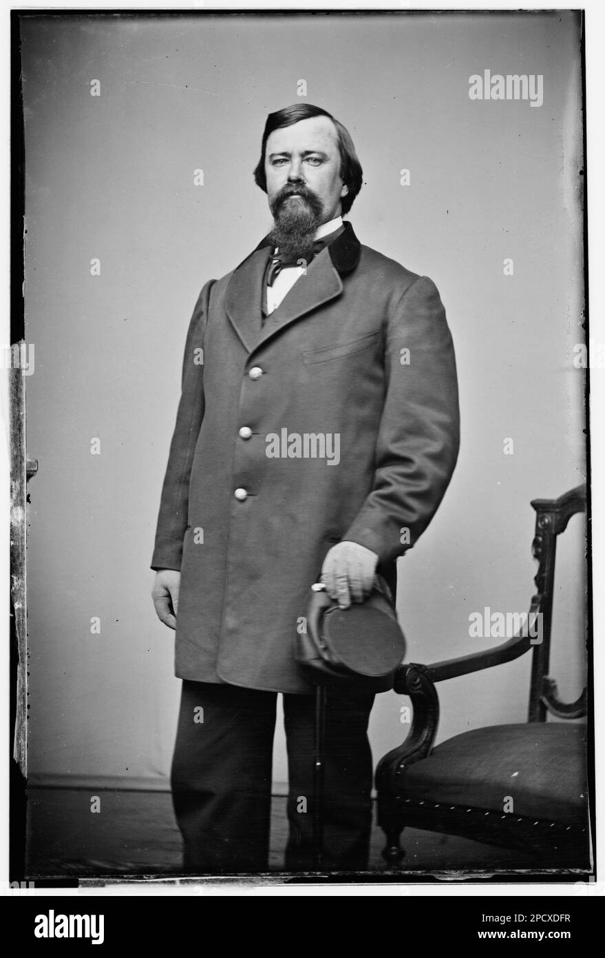 Maj. D. McClure, Paymaster. Civil war photographs, 1861-1865 , Title from Civil War caption books. United States, History, Civil War, 1861-1865. Stock Photo