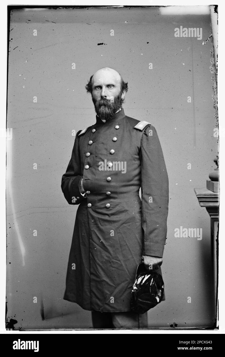 Lieutenant Colonel H.O. Ryerson, 10th N.J. Inf.. Civil war photographs, 1861-1865 , Corresponding print is in LOT 4192, Title from Civil War caption books. United States, History, Civil War, 1861-1865. Stock Photo