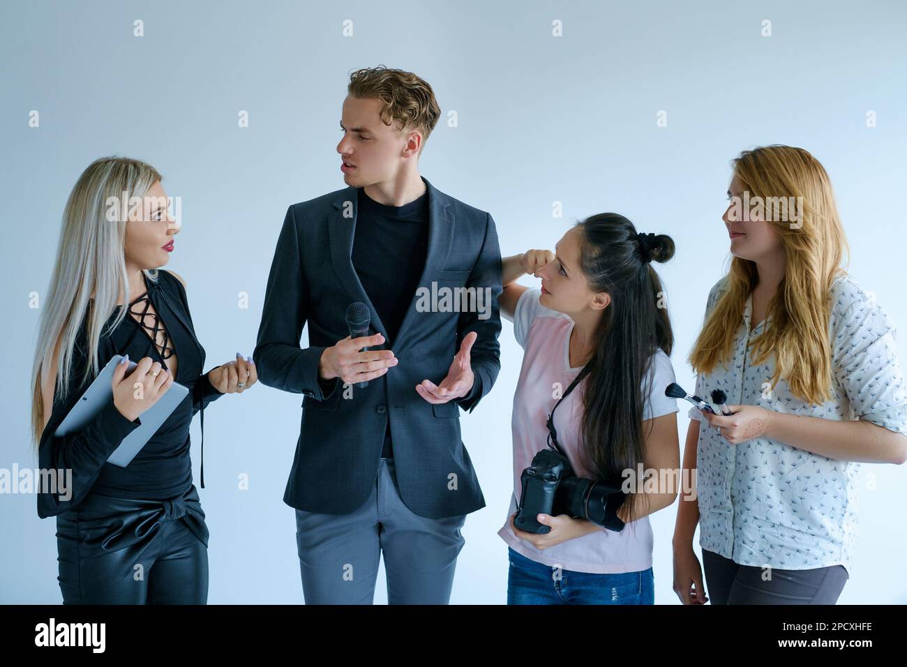 Backstage photo ideas professional communication hi-res stock ...