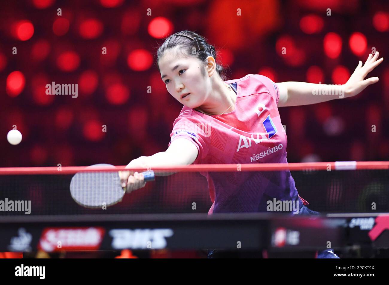 Singapore, Singapore. 14th Mar, 2023. Miyuu Kihara (JPN) Table Tennis