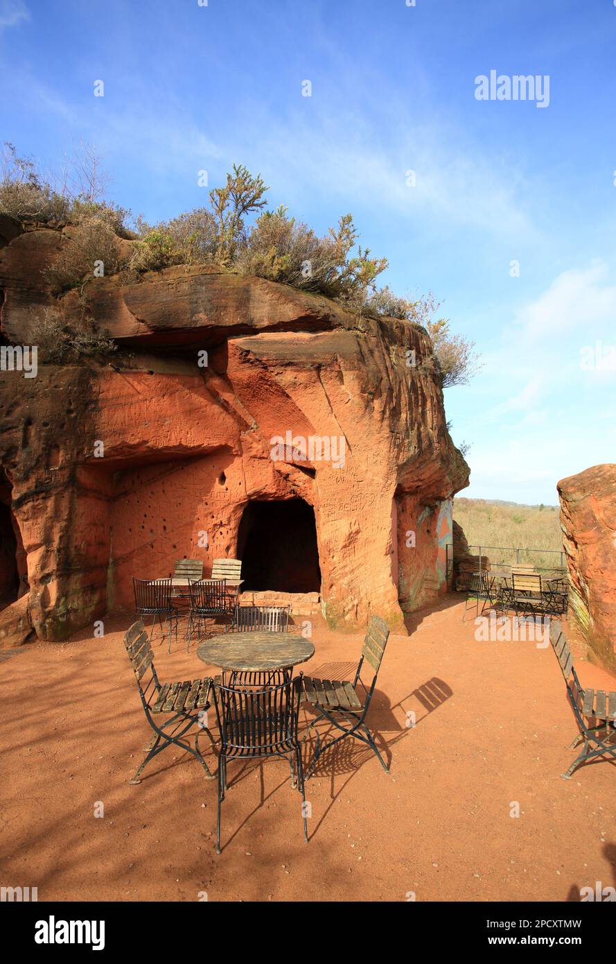 Kinver Rocks Kinver edge and the rock houses hi-res stock photography and images - Alamy