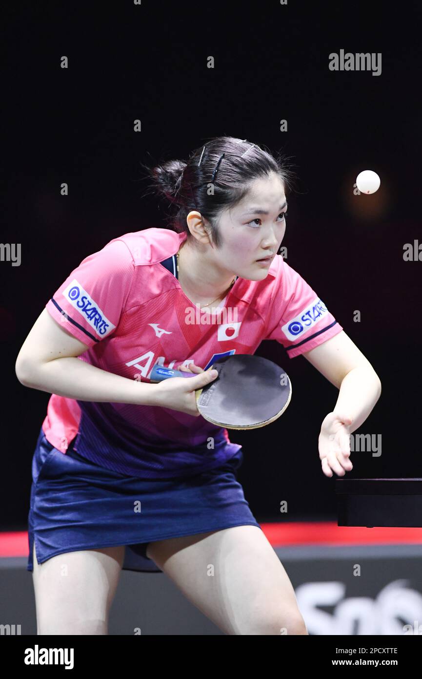 Singapore, Singapore. 14th Mar, 2023. Miyuu Kihara (JPN) Table Tennis
