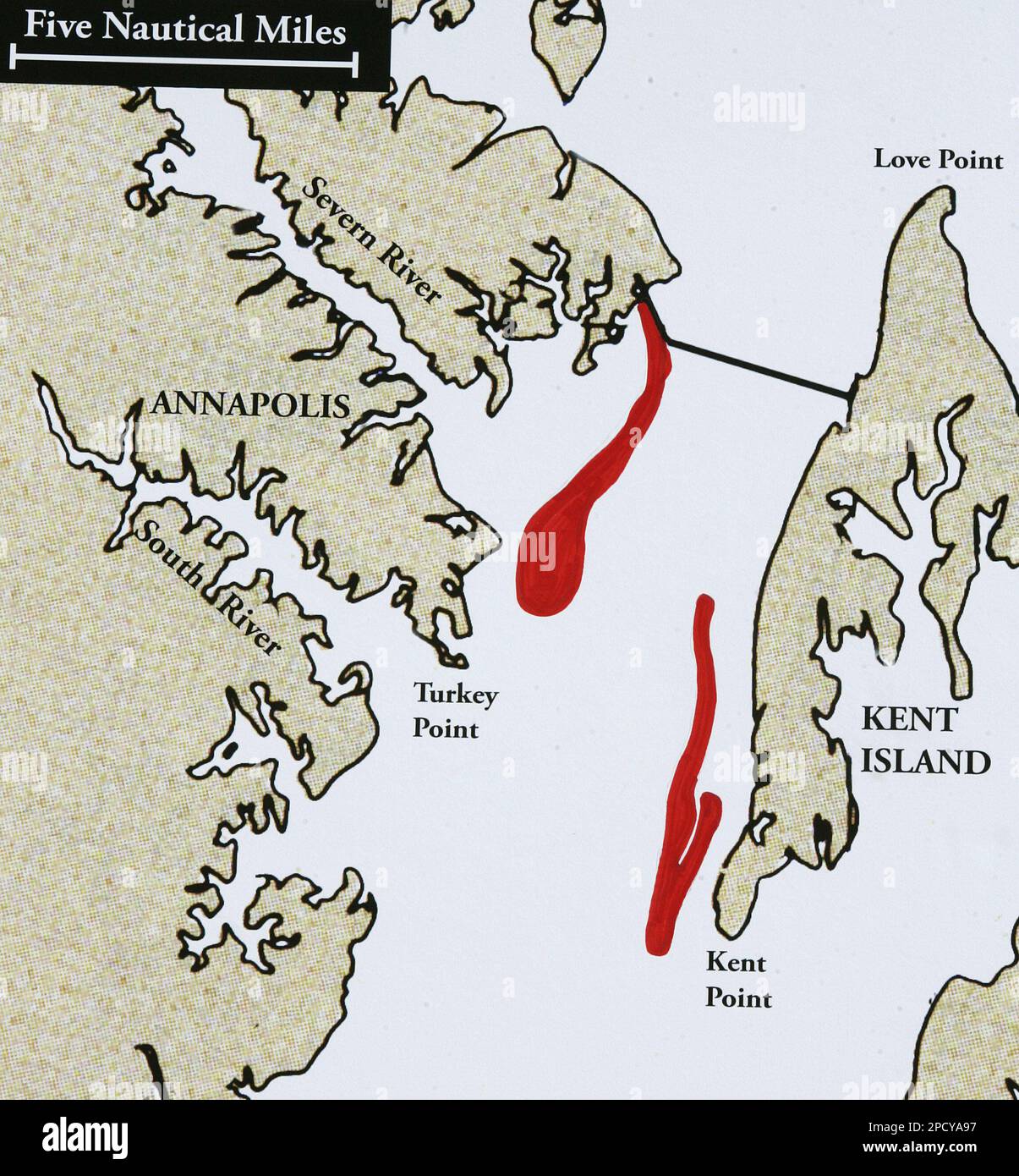 Chesapeake Bay Dead Zone Map Nautical Charts Online NOAA Nautical