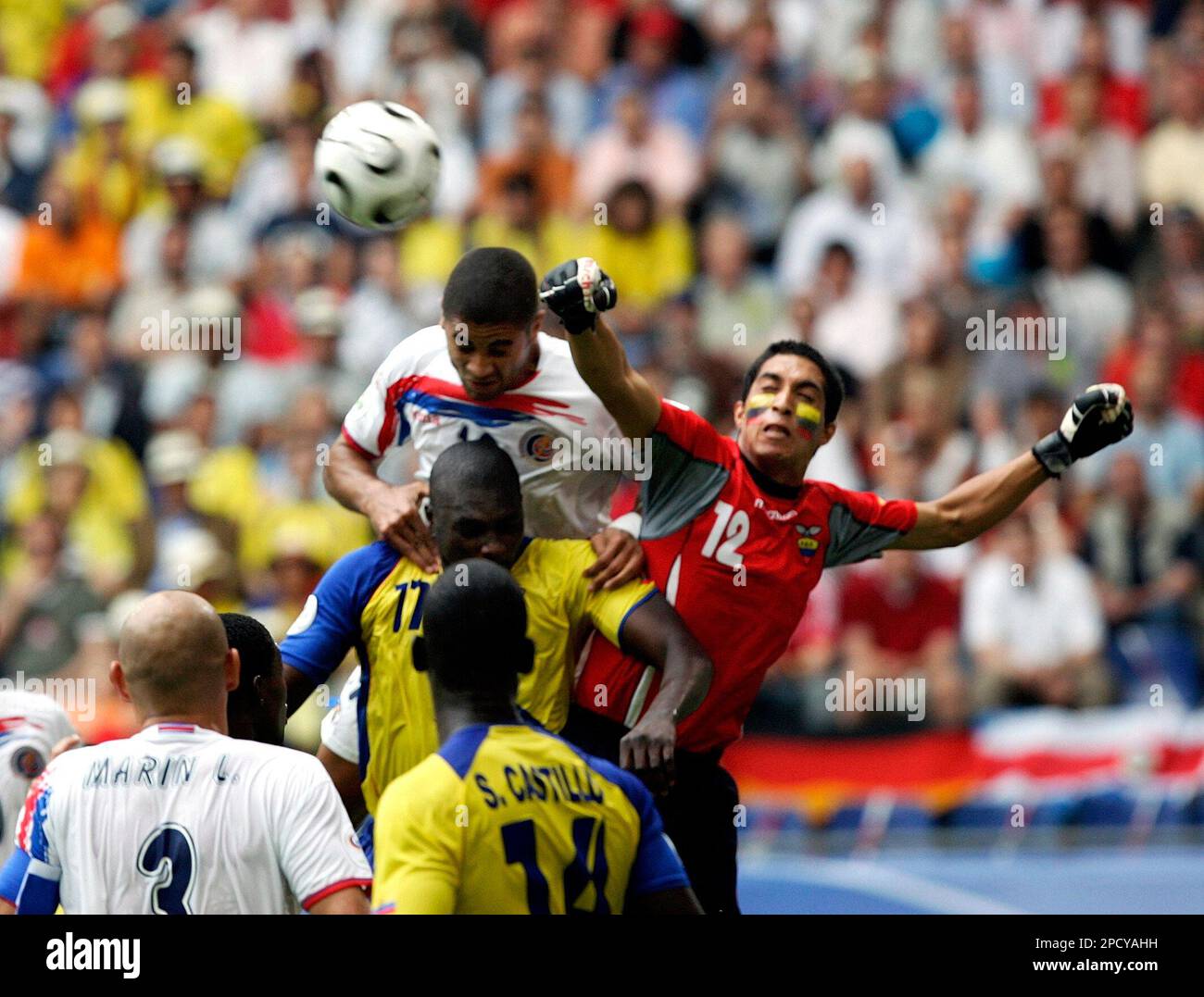 Goalkeeper Ecuador Cristian Mora After 2nd Editorial Stock Photo - Stock  Image