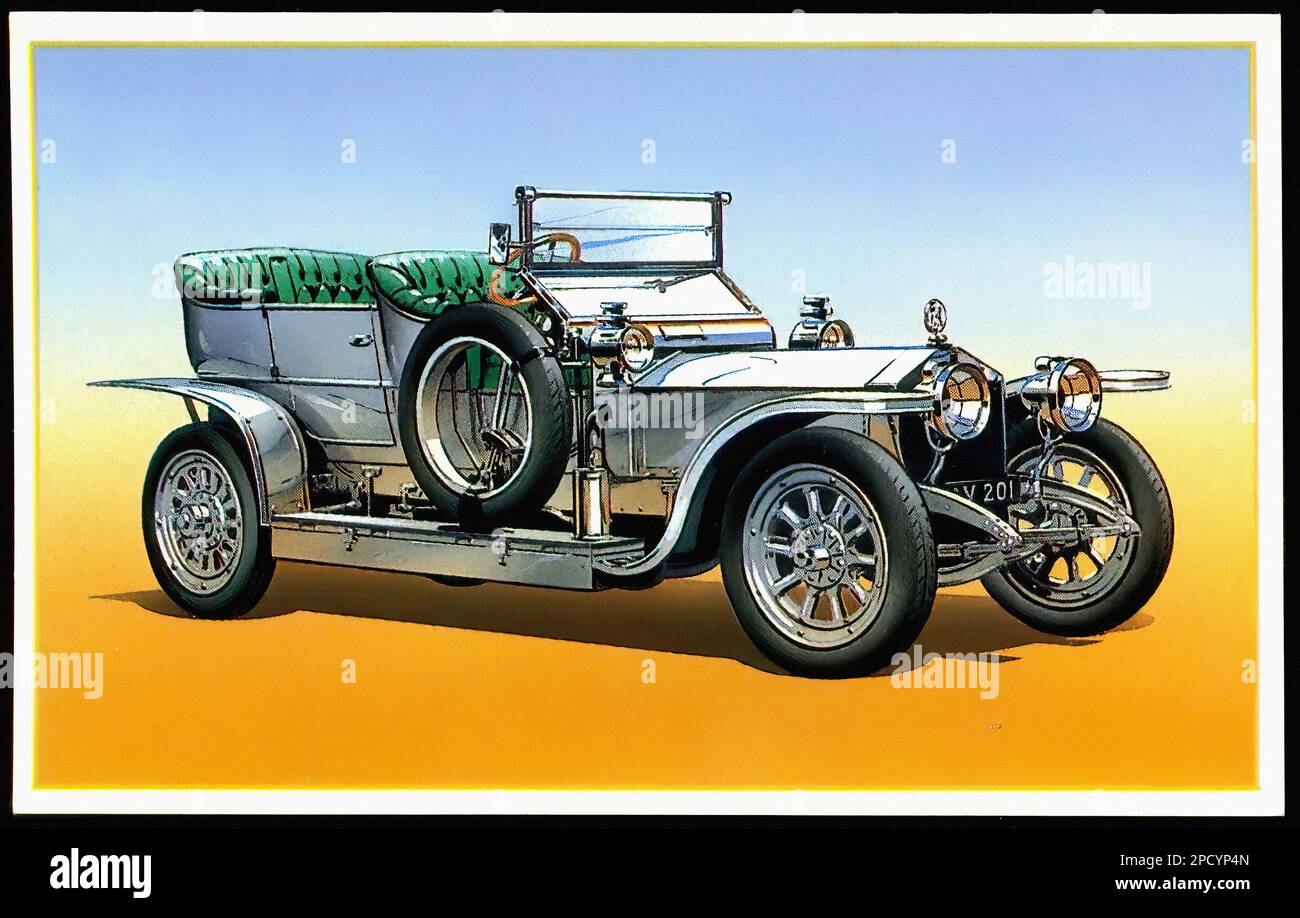1907 rolls royce silver ghost hi-res stock photography and
