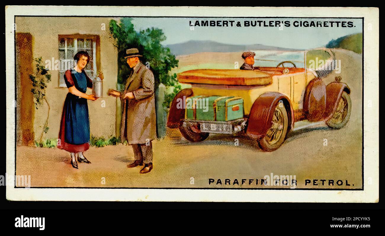 Motoring Tips Using Paraffin Instead of Petrol Car Vintage
