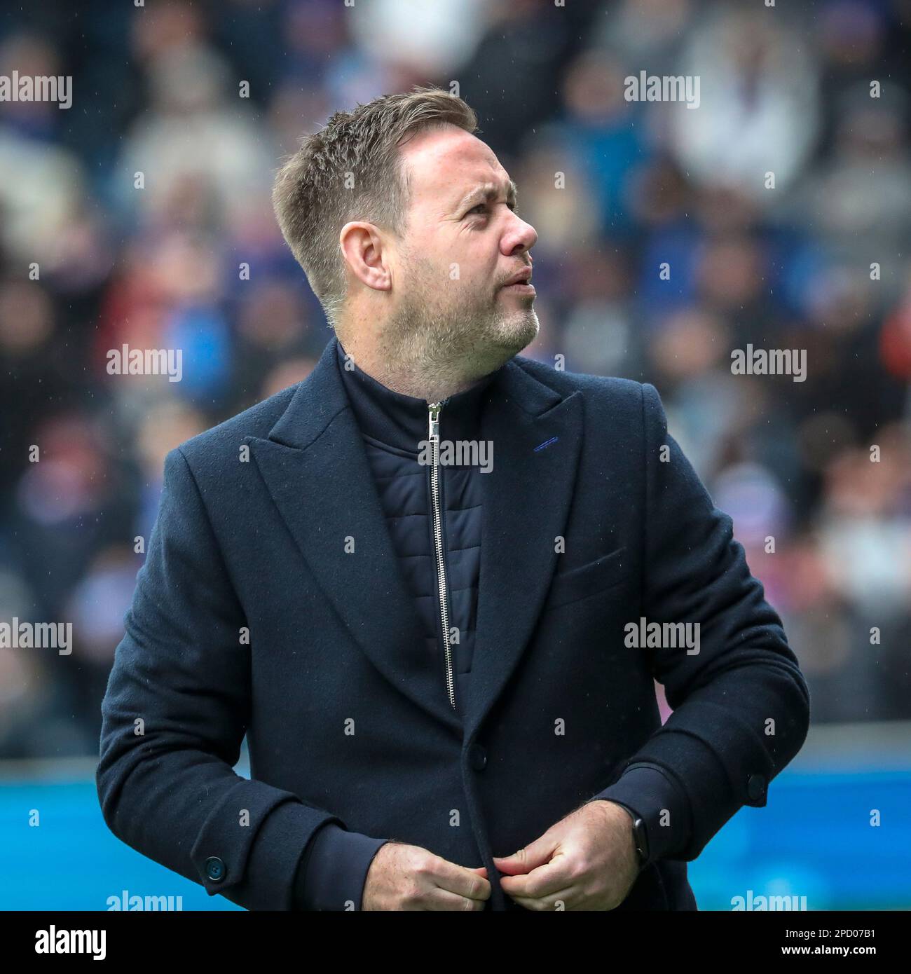 Micheal Beale, manager and coach of Rangers Fc, football club, Glasgow