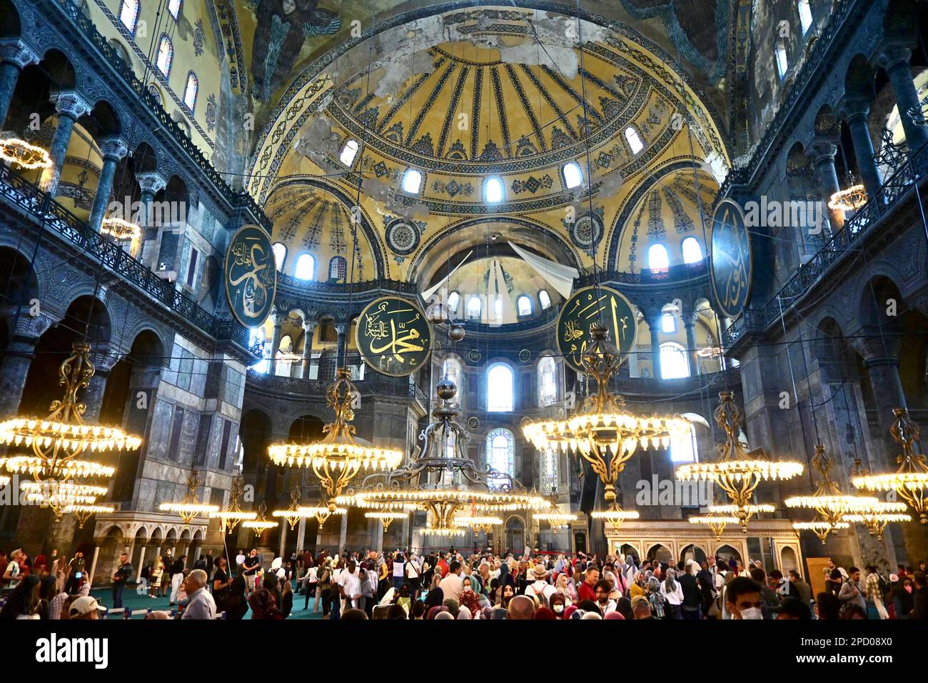 Hagia Sophia Grand Mosque, Istanbul, Turkey Stock Photo - Alamy