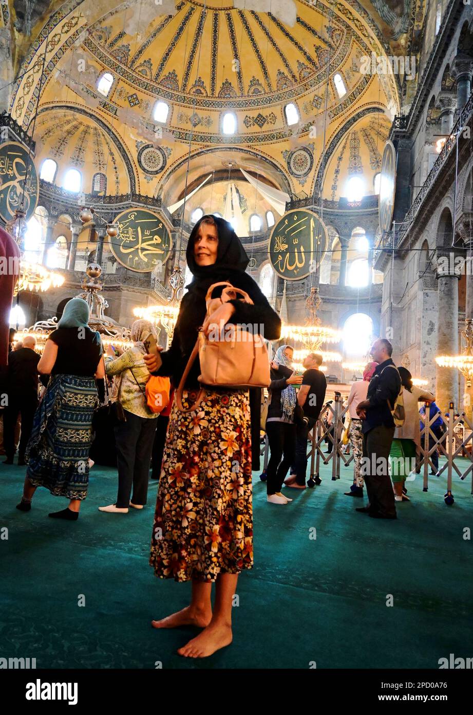 Hagia Sophia Grand Mosque, Istanbul, Turkey Stock Photo - Alamy