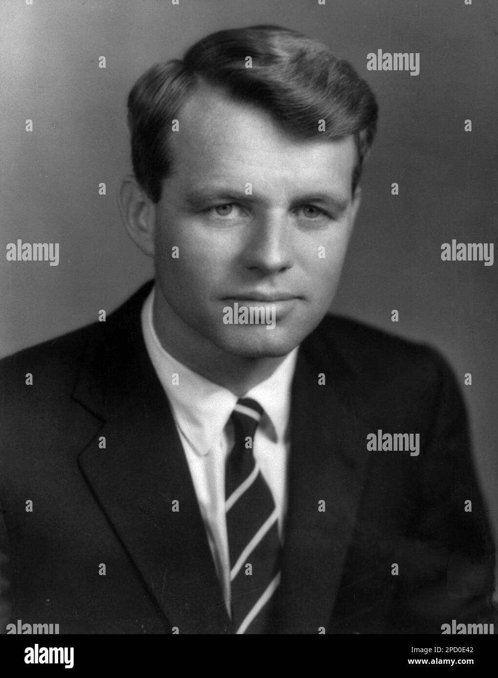 FILE *** This is an undated portrait of Robert F. Kennedy. Kennedy died