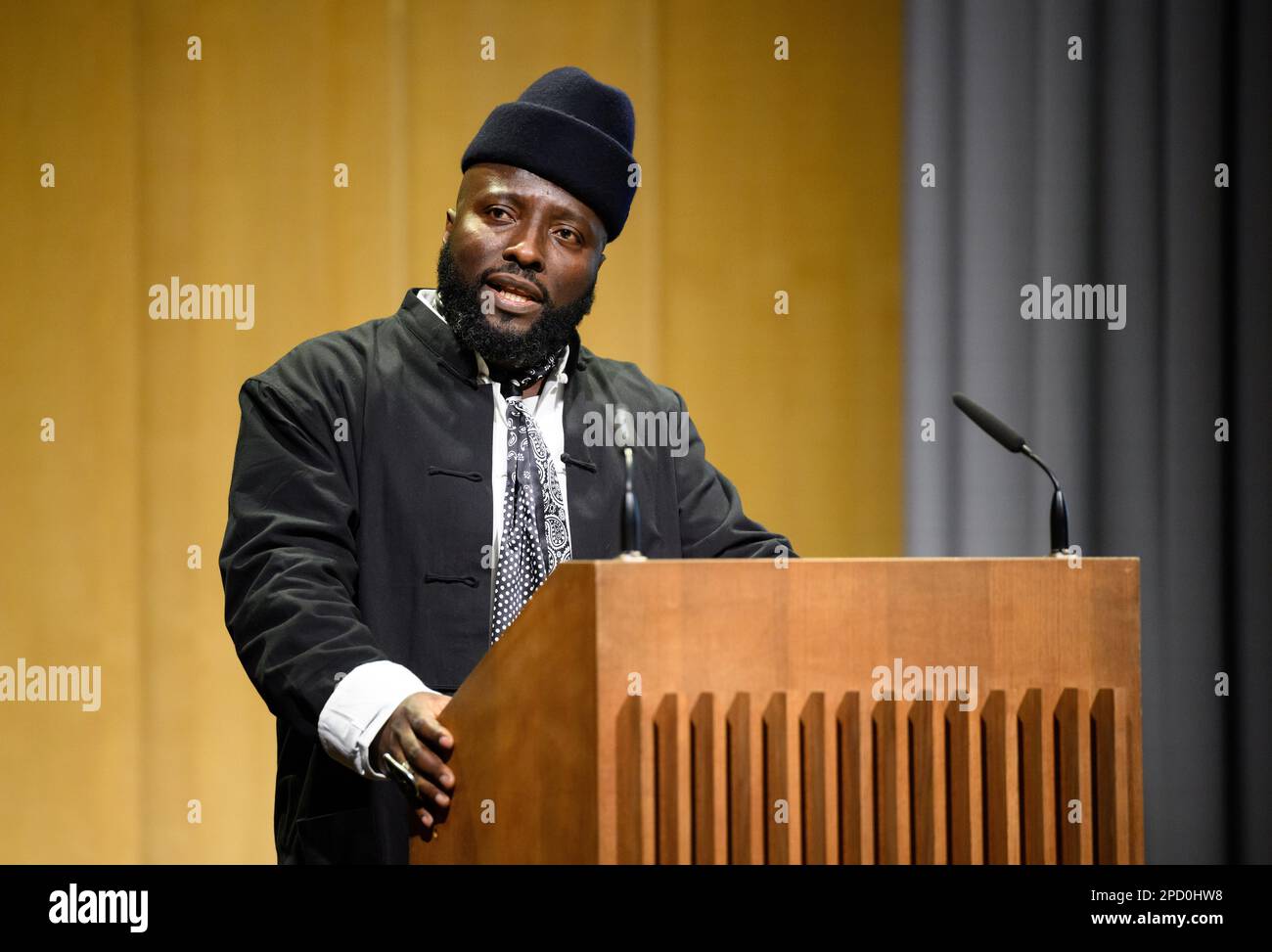 Berlin, Germany. 14th Mar, 2023. Bonaventure Soh Bejeng Ndikung, new